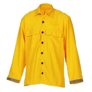 COAXSHER FC103 Wildland Fire Shirt, Vector, 5.8 oz.Tecasafe Plus, Yellow | CJ8PFX