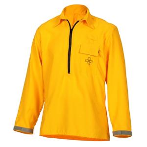 COAXSHER FC106 Wildland Fire Shirt, Stryker, 5.8 oz.Tecasafe Plus, Yellow | CJ8PFZ
