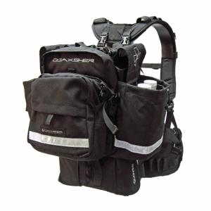 COAXSHER FS101-R Wildland Fire Pack, Black, 1000 Denier Cordura | CR2AJU 6EPX3