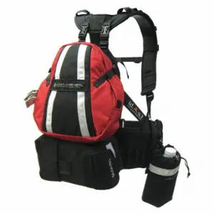 COAXSHER FS102-R Wildland Fire Pack, Red, 1000 Denier Cordura | CR2AJV 6EPX5