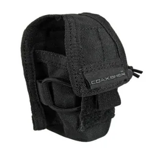 COAXSHER OS610 Mini Radio Case Bag, Black | CJ8PHC