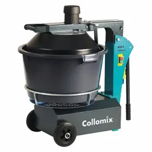 COLLOMIX AOX Counter Rotating Mixer, 1 5/8 Cu Ft Size, 3/4 Hp Hp, 110V, Polyethylene | CR2ANZ 448K93