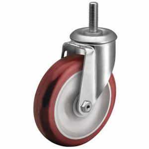 COLSON 2.04254.95 General Purpose Threaded Stem Caster, 4 Inch Wheel Dia, 250 lb, 6 1/2 Inch Mounting Height | CR2APP 56HE45