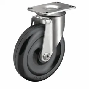 COLSON 2.03356.52 Standard Plate Caster, 3 Inch Dia, 4 1/8 Inch Height, Swivel Caster, Swivel | CR2ARH 56HD76