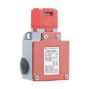 COMEPI SCM2K4000W02 Safety Switch, Tongue Interlock, 90-Deg. Adjustable Head, 2 N.C. Safety Output | CV8CDT