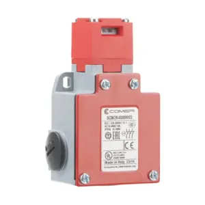 COMEPI SCM2K4000W03 Safety Switch, Tongue Interlock, 90-Deg. Adjustable Head, 3 N.C. Safety Output | CV8CDU