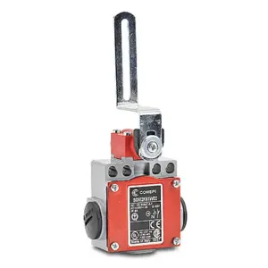 COMEPI SDM2K61W02 Safety Switch, Lever Hinge Interlock, Slow Action, 2 N.C. Safety Output | CV8CEM