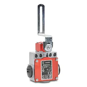 COMEPI SDM2K61X11 Safety Switch, Lever Hinge Interlock, Slow Action Break Before Make, 1 N.C. Safety Output | CV8CEN