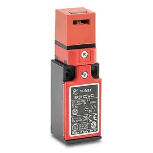 COMEPI SP2K120W02 Safety Switch, Tongue Interlock, 360-Deg. Adjustable Head, 2 N.C. Safety Output | CV8CFA