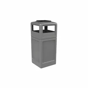 COMMERCIAL ZONE PRODUCTS 73300399 Waste Container, AsHeightray Dome, 42 gal, Gry | CR2AXZ 618L91