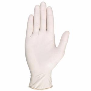 CONDOR 10D863 Disposable Gloves, Gen Purpose/Medical-Grade, S, 4 Mil, Powder-Free, Latex, 100 PK | CR2BPW