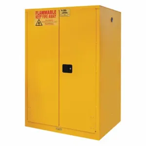 CONDOR 1120M-50-CONDOR Fla mmables Safety Cabinet, 120 gal, 0 Drum Capacity, 59 Inch x 34 Inch x 65 Inch | CR2BGV 60NH99