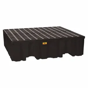 CONDOR 1640BNDC Drum Spill Containment Pallet 132 Gal Spill Capacity, 8000 Lb Load Capacity | CR2DVB 45YZ96