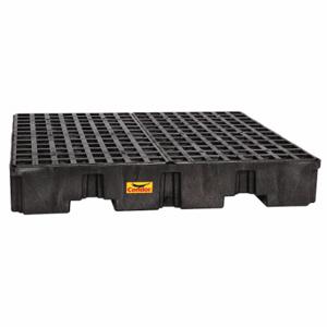 CONDOR 1645BC Drum Spill Containment Pallet 66 Gal Spill Capacity, 8000 Lb Load Capacity | CR2DVF 45YZ95