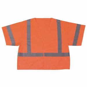 CONDOR 1YAR3 High Visibility Vest Class 3 L Orange | AB4HGQ