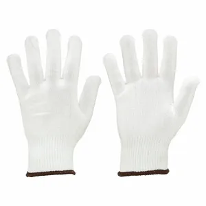 CONDOR 20GY81 Knit Gloves L White Pr | AF6RKQ