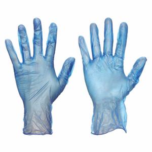 CONDOR 21DL27 Disposable Gloves, Food-Grade/Gen Purpose, M, 3 Mil, Powder-Free, Vinyl, Smooth, 100 PK | CR2BMY