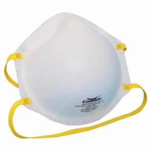 CONDOR 22EL79 Einweg-Atemschutzmaske, Dual, nicht anpassbar, Standard, weiß, M-Maskengröße, N95, geformt, Niosh, 20 Stück | CR2BRD