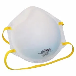 CONDOR 22EL79 Disposable Respirator, Dual, Non-Adj, Std, White, M Mask Size, N95, Molded, Niosh, 20 PK | CR2BRD