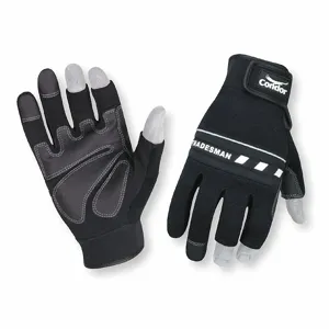 CONDOR 2XRW6 Mechanics Gloves 3-finger Black 2xl 1 Pair | AC3ZED