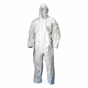 CONDOR 30LV61 Hooded Coverall White 2XL PK6 | AH2WZZ