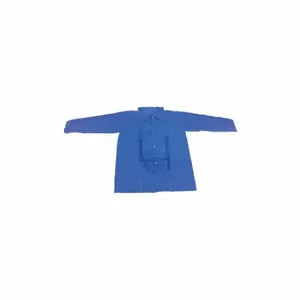 CONDOR 32KF68 Disposable Lab Coat, Mandarin Collar, Open Cuff, Polypropylene, Blue, 2Xl, Condor, 30 PK | CR2DBN