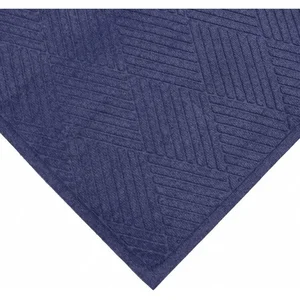 CONDOR 34L266 Indoor/Outdoor Entrance Mat, 6 Feet Length, 4 Feet Width, Rectangle, Blue | CD3VBP