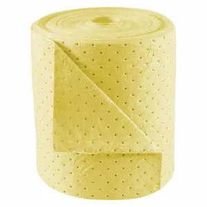 CONDOR 35ZR33 Absorbent Roll Yellow 15 Inch Width 17.25 Gallon | AH6HFV