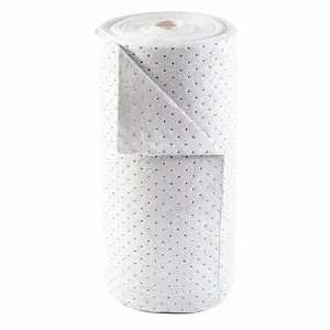 CONDOR 35ZR44 Absorbent Roll White 30 Inch Width 50 Gallon | AH6HGG