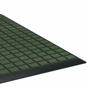 CONDOR 36VK17 Carpeted Entrance Mat Green 4 Feet x 6 Feet | AH7KUN