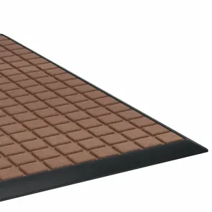 CONDOR 36VK21 Carpeted Entrance Mat Brown 2 Feet x 3 Feet | AH7KUT