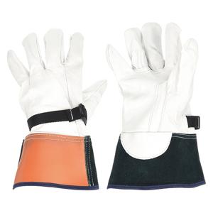CONDOR 4FPF9 Elektrischer Handschuhschutz 7 Grau/Orange/Schwarz Pr | AD7NRH