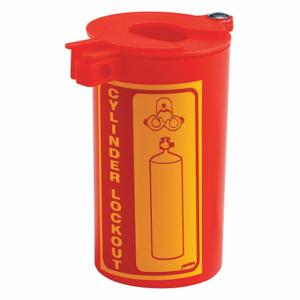 CONDOR 437R39 Gas Cylinder Lockout, 3 1/2 Inch Neck Ring Dia, High/Low Pressure Type, 11 UNF | CR2BJG