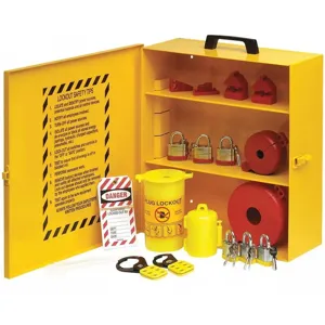 CONDOR 437R81 Lockout Station, Filled, General Lockout, 16 x 14 Inch | CD2WWB