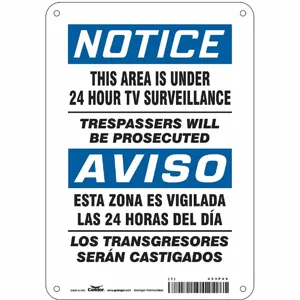 CONDOR 453P49 Security Sign | CE9JZT