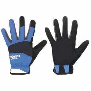 CONDOR 488C36 Mechanics Gloves, Size L, Mechanics Glove, Full Finger, Synthetic Leather, Neoprene | CR2DGL