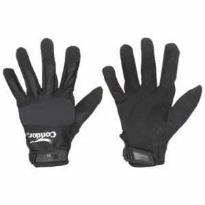 CONDOR 488C66 Mechanics Gloves, Size L, Mechanics Glove, Full Finger, Synthetic Leather, Neoprene | CR2DGJ