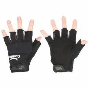 CONDOR 488C70 Mechanics Gloves, Size M, Mechanics Glove, Fingerless, Synthetic Leather, Neoprene, 1 Pair | CR2DGV