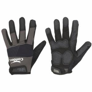CONDOR 488C74 Mechanics Gloves, Size S, Mechanics Glove, Full Finger, Hook-and-Loop Cuff, Neoprene | CR2DHV