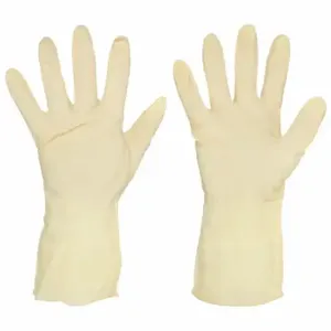 CONDOR 48UP07 Chemical Resistant Glove, 13 mil Thick, 12 Inch Length, 8 Size, Beige, Condor, 1 Pair | CR2BKT