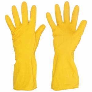 CONDOR 48UP17 Chemical Resistant Glove, 17 mil Thick, 12 Inch Length, Fish Scale, M Size, 1 Pair | CR2BLD