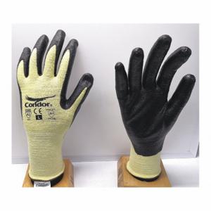 CONDOR 48UR34 Beschichteter Handschuh, L, Nitril, Kevlar, 1 Paar | CR2CDX