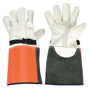 CONDOR 4FPF7 Elektrischer Handschuhschutz 7 Tan/Orange/Schwarz Pr | AD7NRF