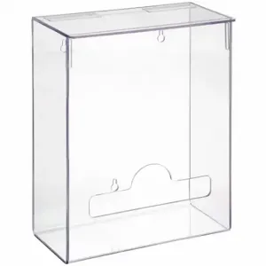 CONDOR 4GMT3 Hairnet Dispenser, PETG Plastic, Clear, 1 Compartment | CR2BFG