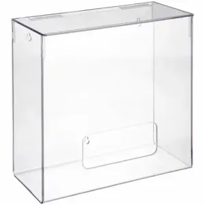 CONDOR 4GMT4 Hairnet Dispenser, PETG Plastic, Clear | CR2BFE