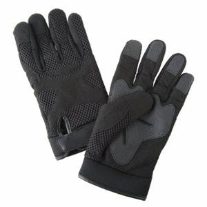 CONDOR 4HDK4 Mechaniker-Handschuhe, synthetisches Wildleder, schwarz, synthetisches Wildleder, 1 Paar | CR2BDE