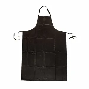 CONDOR 4T296 Bib Apron Black 45 Inch Length | AD9JEV