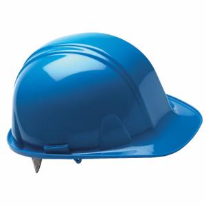CONDOR 52LC91 Hard Hat, Front Brim Head Protection, ANSI Classification Type 1, Class E, Blue | CR2BTH