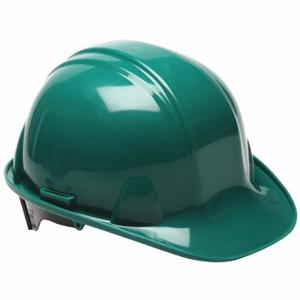 CONDOR 52LC98 Hard Hat, Front Brim Head Protection, ANSI Classification Type 1, Class E, Green | CR2BRX