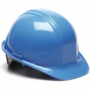 CONDOR 52LD03 Hard Hat, Front Brim Head Protection, ANSI Classification Type 1, Class E, Blue | CR2BRW